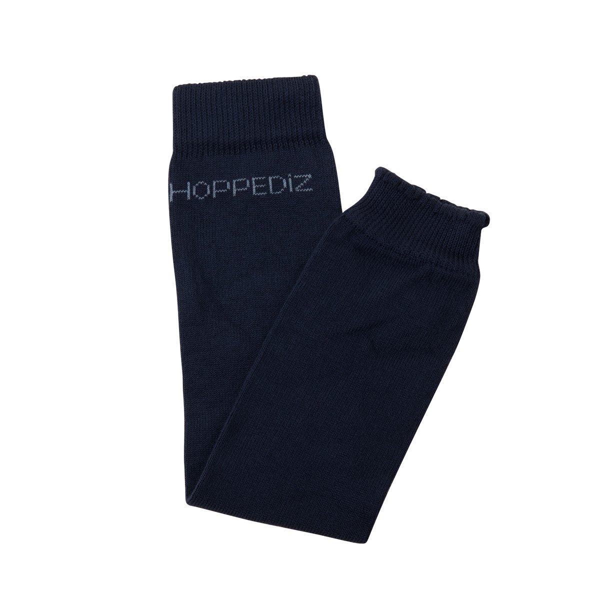 HOPPEDIZ® Baby leg warmers made of organic cotton plain navy