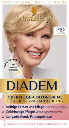 Schwarzkopf Diadem Hair Color Light Blond 793, 1 pc