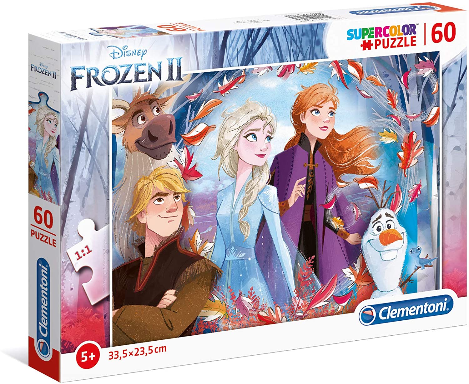 Clementoni-Clementoni-26058-Supercolor Disney Frozen 2-60 Pieces Childrens
