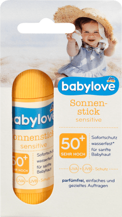 babylove Sun Stick Sensitive SPF 50+, 20 g