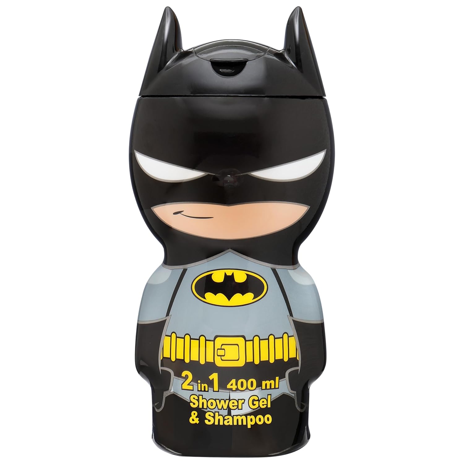 Batman Shower Gel & Shampoo - 3D Figure with Great Fragrance for Children and Adults (400 ml)