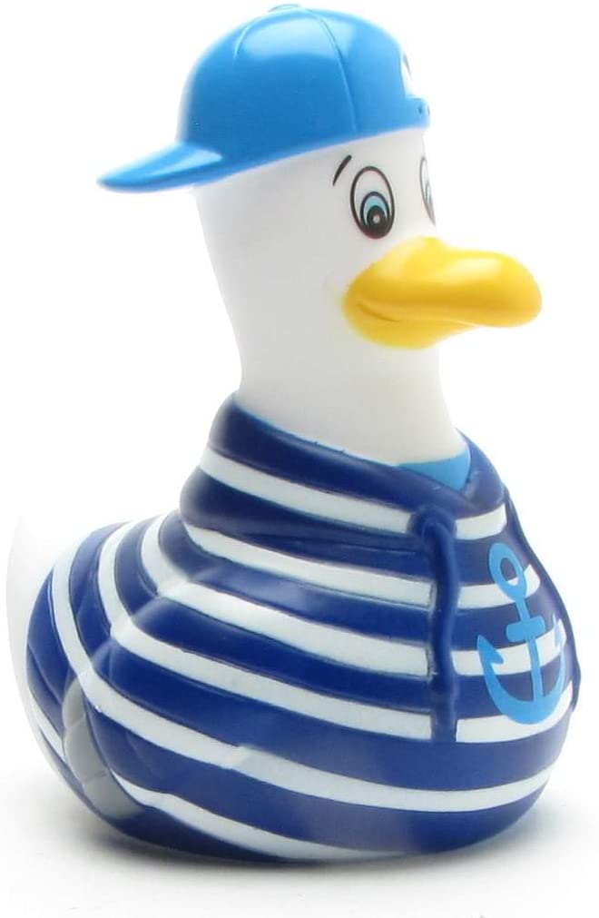 MöwMöw Jan Buddy Squeaky Seagull I Bath Duck I Squeaky Duck I H: 11 cm