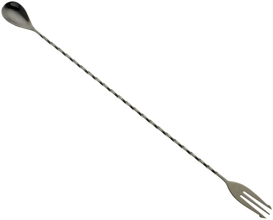 Barfly Barlöffel, Gabelende 15 3/4\" (40,0 cm), Gun Metal Black