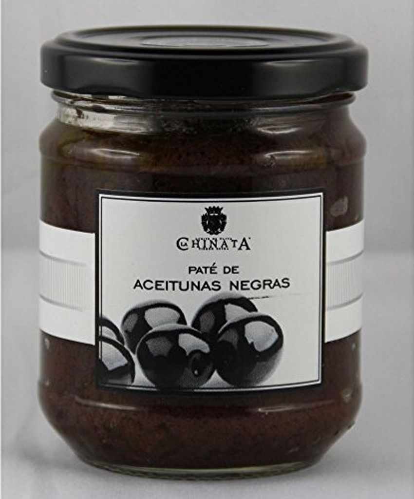 La Chinata Pate de Aceitunas Negras Schwarze Olivenpaste 180g