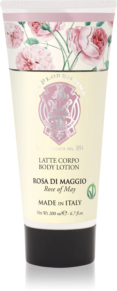 La Florentina Rose of May Body Lotion Moisturizing body lotion with rose scent