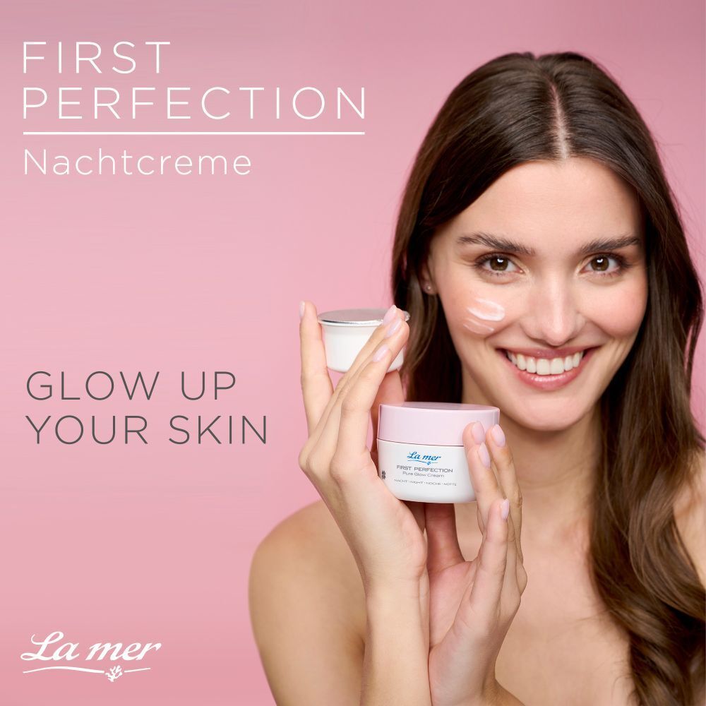 La mer First Perfection Pure Glow Cream Nachtcreme unparfümiert