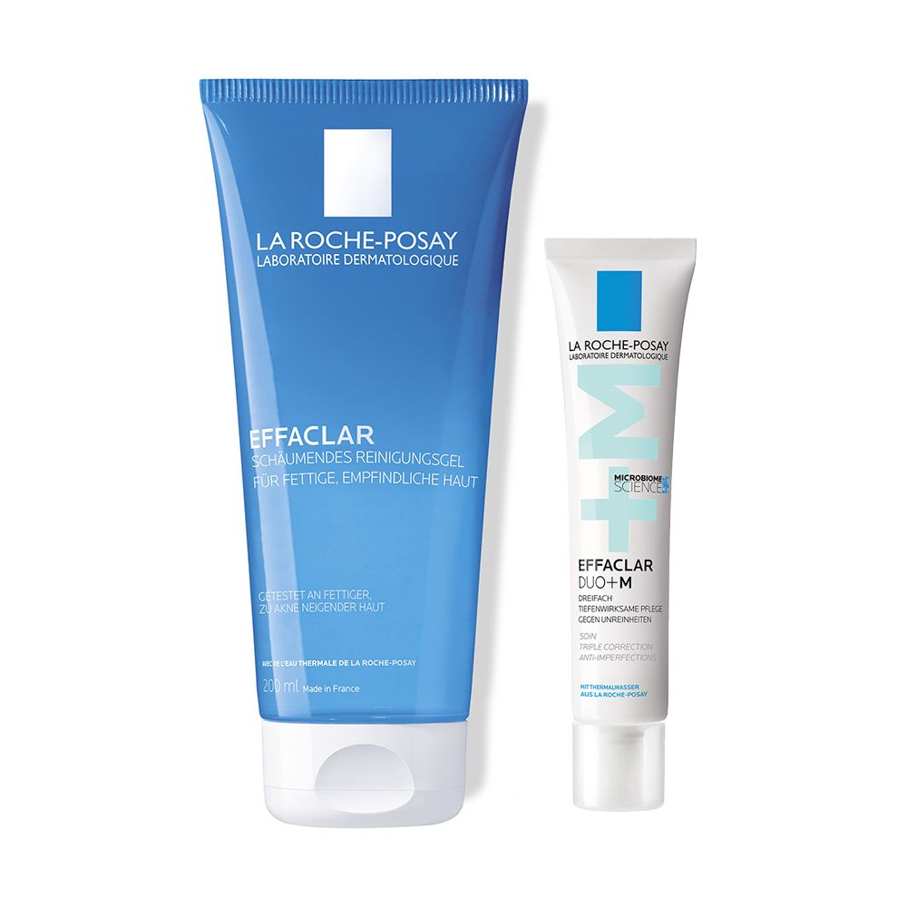 La Roche Posay Effaclar Duo+M + EFFACLAR Foaming Cleansing Gel
