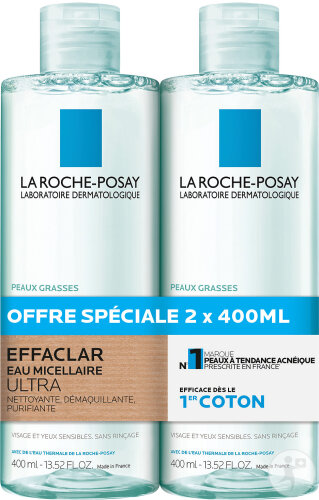 La Roche-Posay Effaclar Ultra Cleansing Micellar Water 400ml