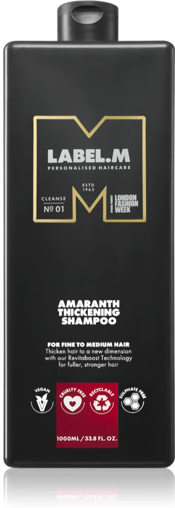 label.m Amaranth Thickening Shampoo Shampoo for extra volume