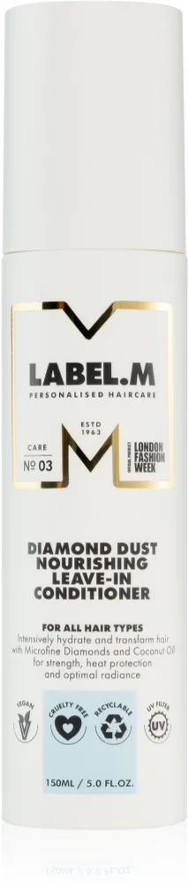 label.m Diamond Dust leave-in conditioner for dry and damaged hair