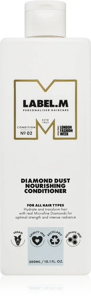 label.m Diamond Dust nourishing conditioner for all hair types