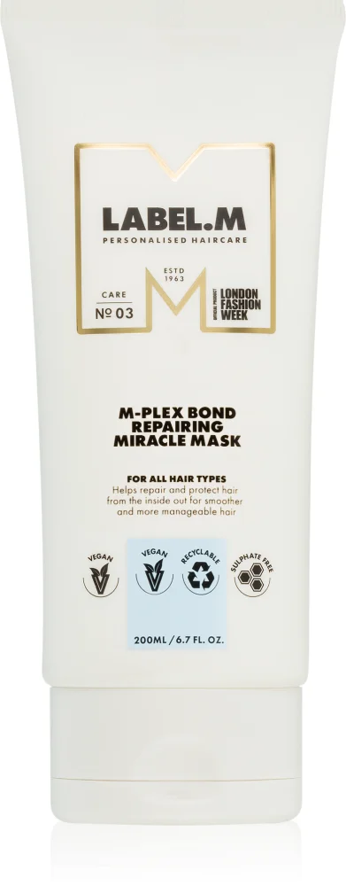 label.m M-Plex Bond Repairing Miracle Mask deeply nourishing mask for all hair types