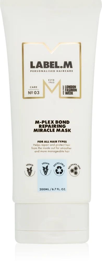 label.m M-Plex Bond Repairing Miracle Mask deeply nourishing mask for all hair types