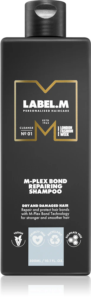 label.m M-Plex Bond Repairing Shampoo Shampoo with nourishing effect for all hair types