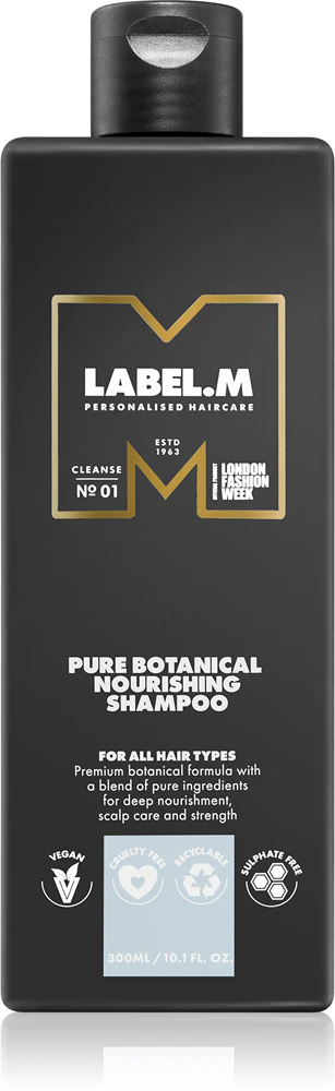 label.m Pure Botanical intensively hydrating shampoo for all hair types