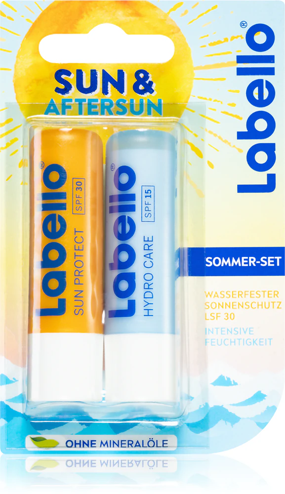 Labello Sun & Aftersun beneficial pack for lips