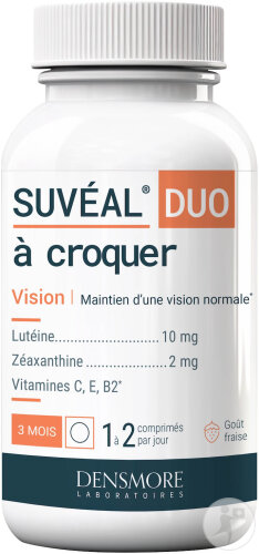 Laboratoire Densmore Suvéal Duo Normal Vision Strawberry Flavor 90 tablets