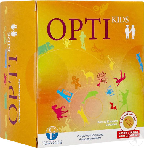 Laboratoire Fenioux Opti Kids dietary supplement bag 30x2g