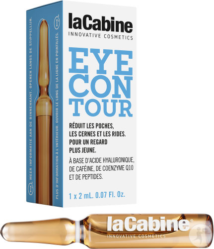 LaCabine Eye Contour Against Eye Bags Dark Circles Wrinkles All Skin Types Ampoule 1x2ml