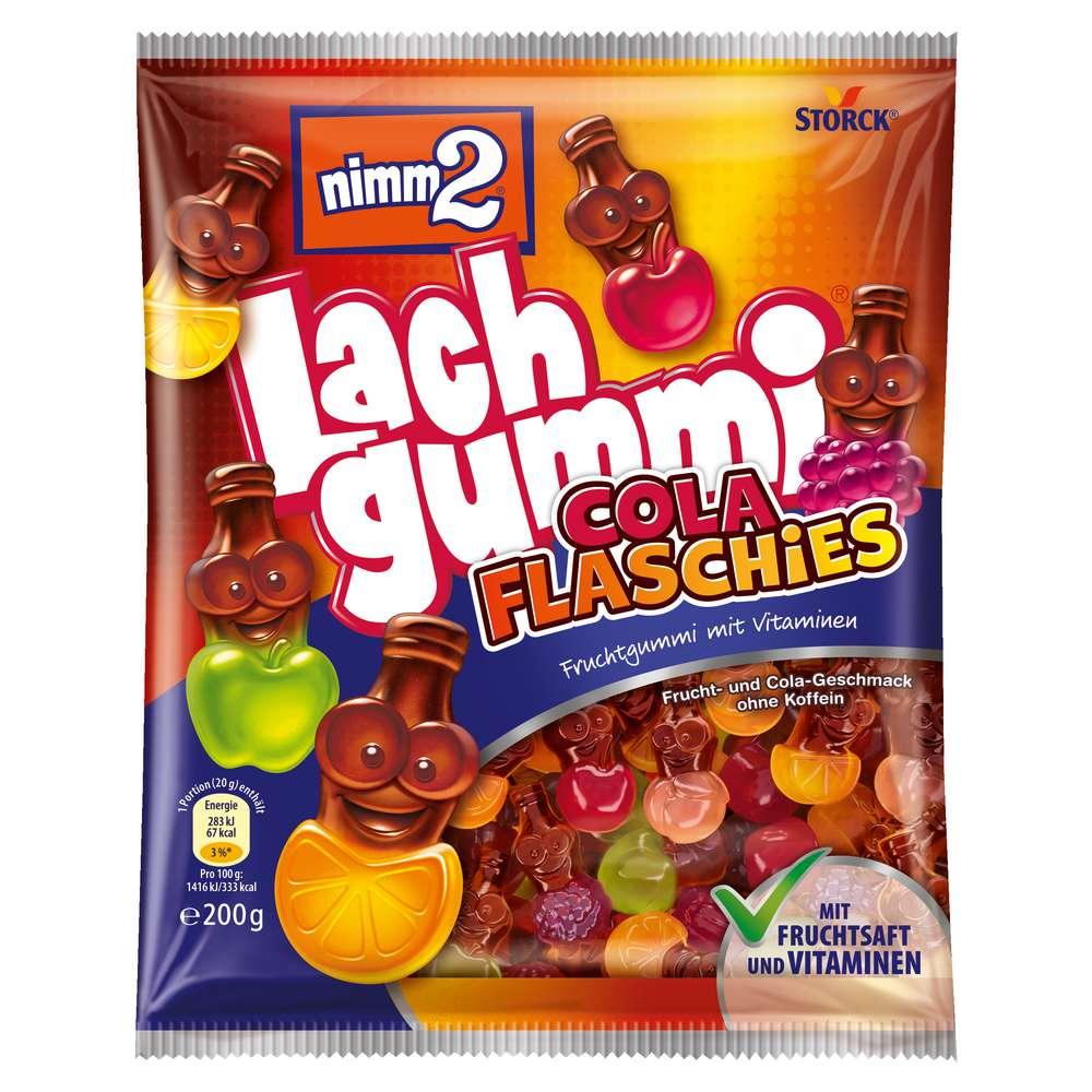 Lachgummi Cola Bottles Sour