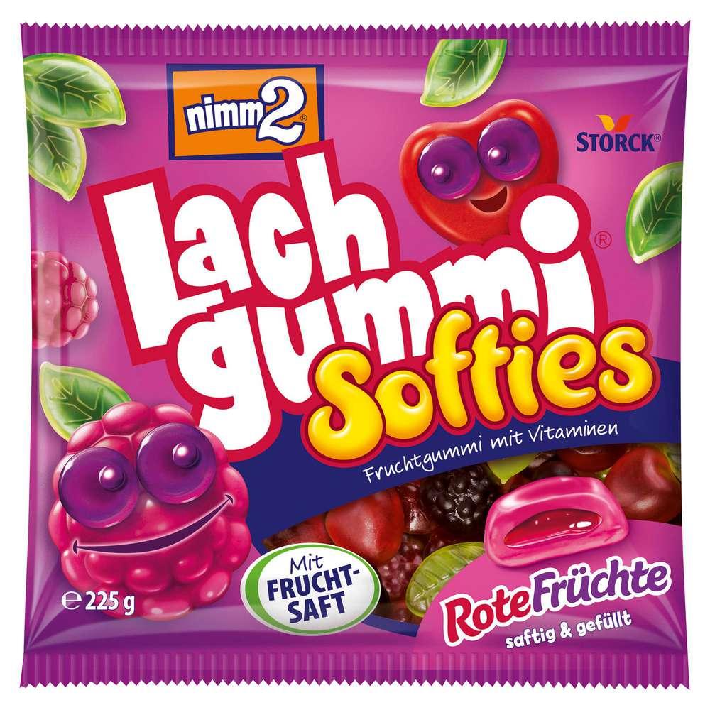 Lachgummi Softies, red fruits