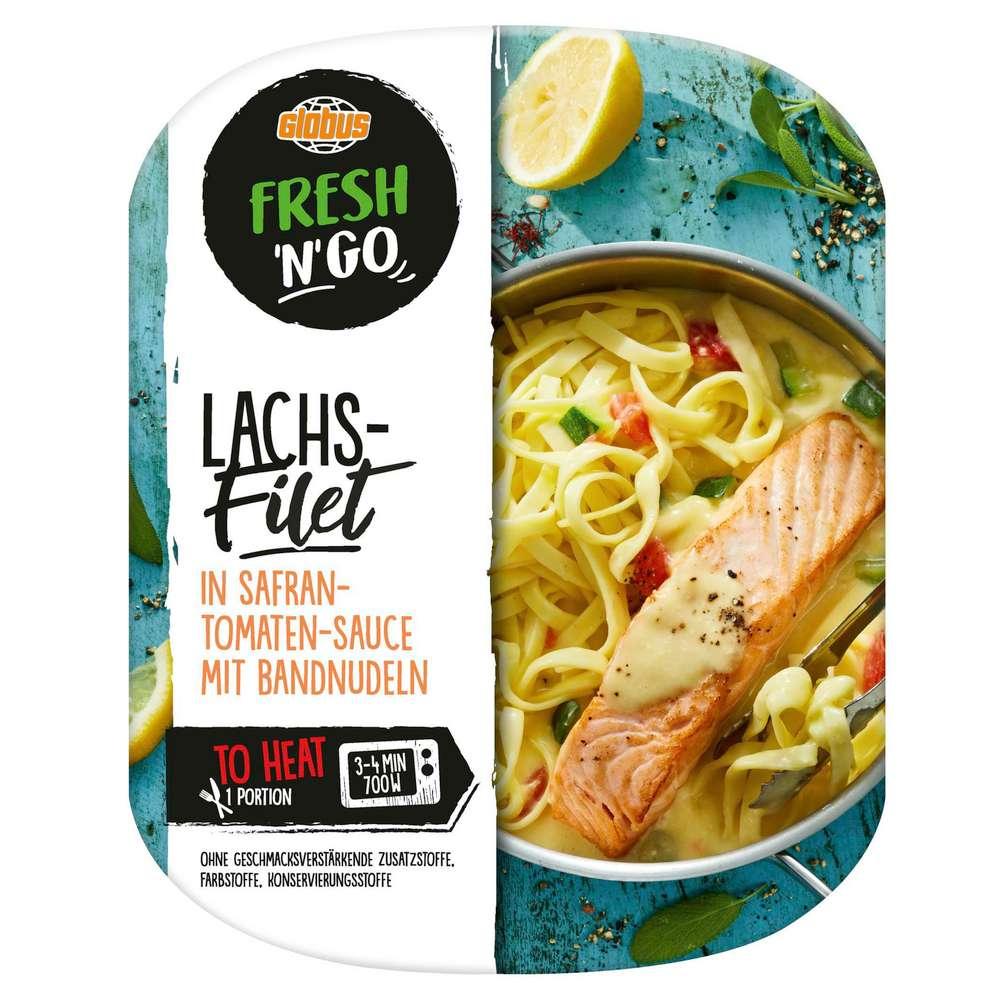 Salmon fillet in sauce