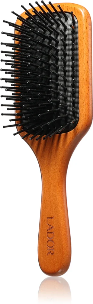 Lador Middle Wooden Paddle Brush wooden hair comb