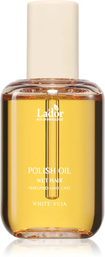 Lador Polish Oil White Yuja hair oil for the wet look effect