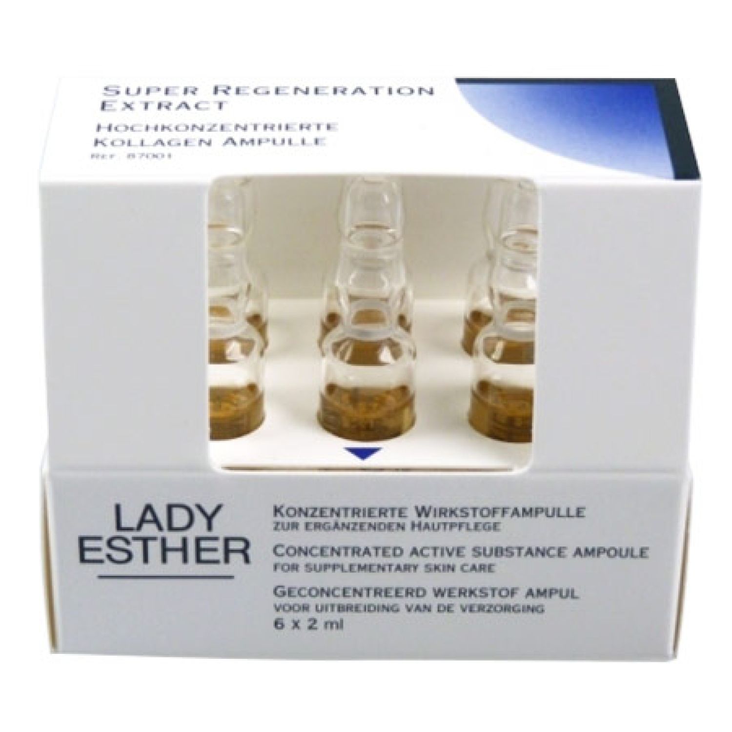 Lady Esther Cosmetic Ampoules Super Regenerating Extract 12 ml