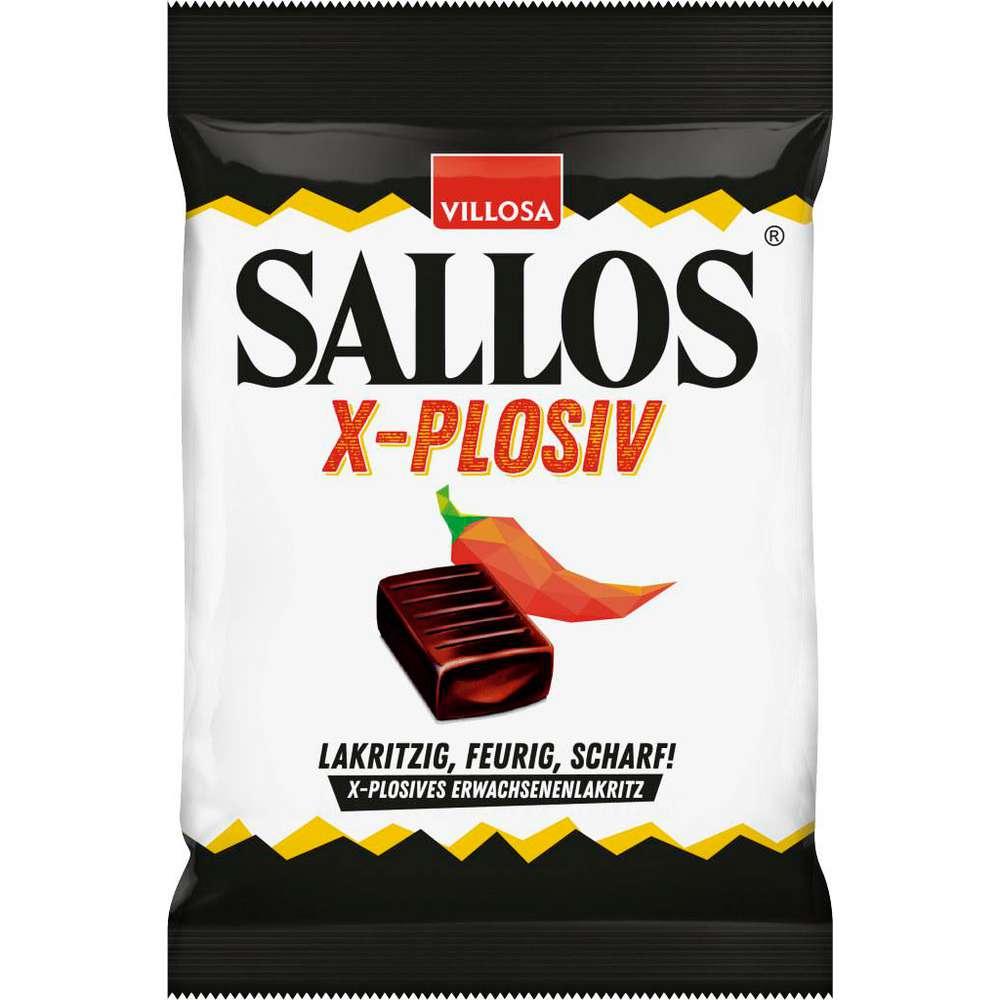 Liquorice candies with chili filling X-Plosiv
