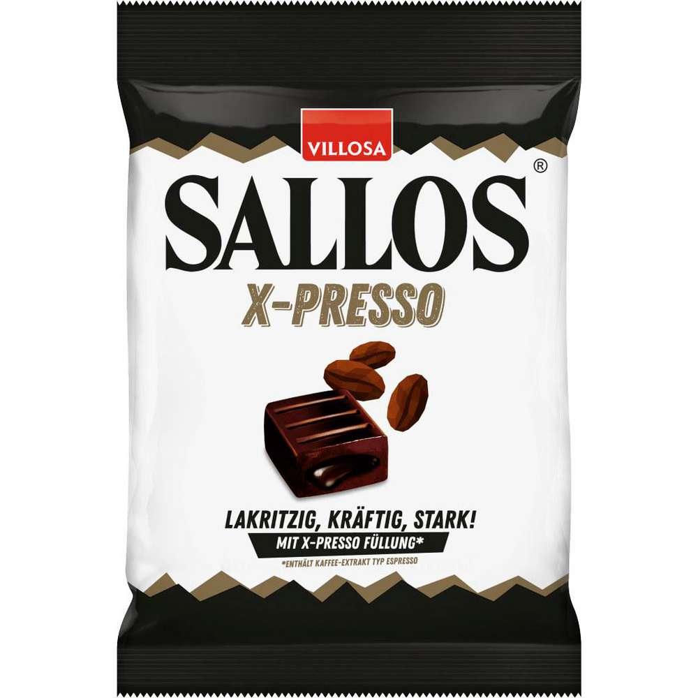 Liquorice candies with espresso filling X-Presso