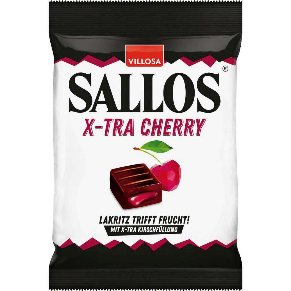 Liquorice candies with cherry filling X-tra Cherry