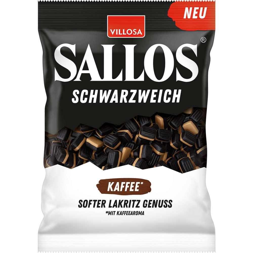 Liquorice candies, black soft with coffee flavor
