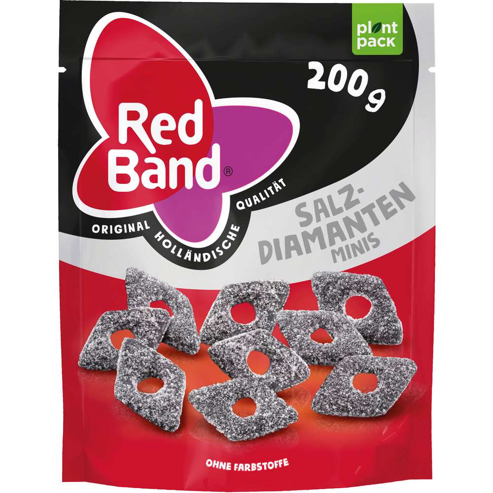 Liquorice salt diamonds