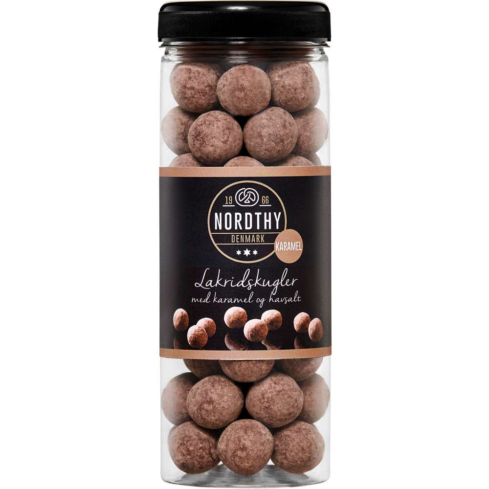 Liquorice balls with chocolate