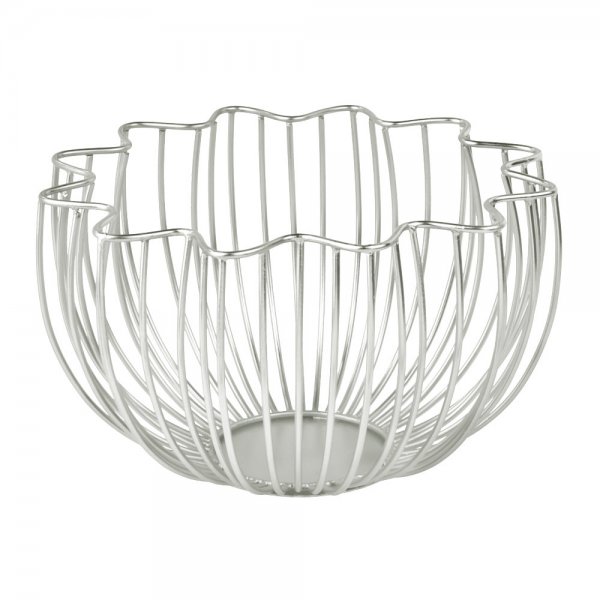 Lambert Bowl Iron Wire Nickel Plated (28cm)