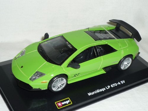 Lamborghini Murcielago Lp670-4 Sv Lp 670 Sv Green Tuning 1/32 Bburago Burag