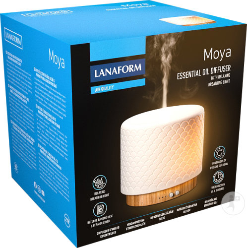 Lanaform Moya Ultrasonic Essential Oil Diffuser 1 piece
