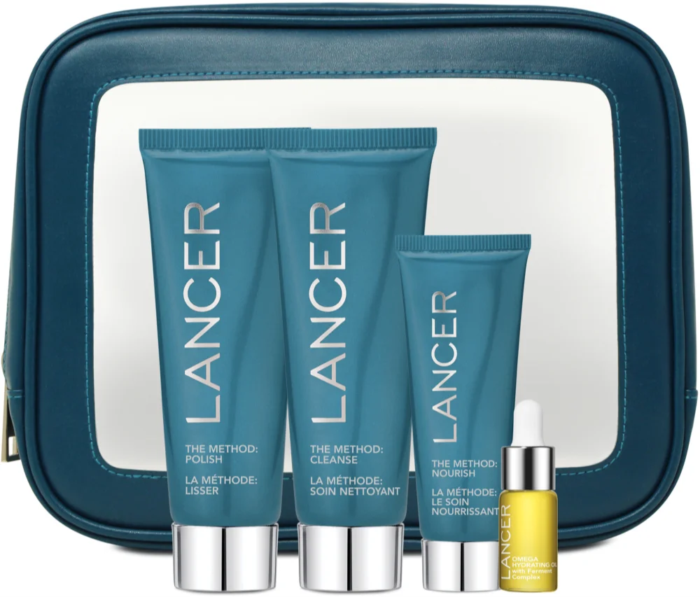 LANCER THE METHOD INTRO KIT gift set (for normal and combination skin)