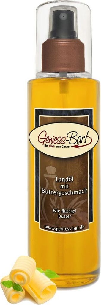 Country oil with butter flavor spray bottle 0.26 L like melted butter but VEGAN