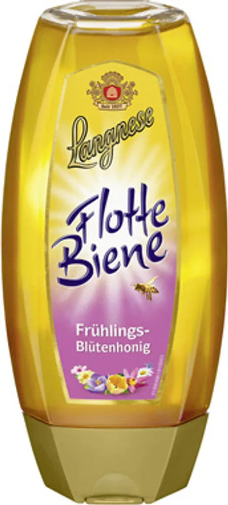 Langnese Flotte Biene Frühlingsblütenhonig fruchtig mild 500g