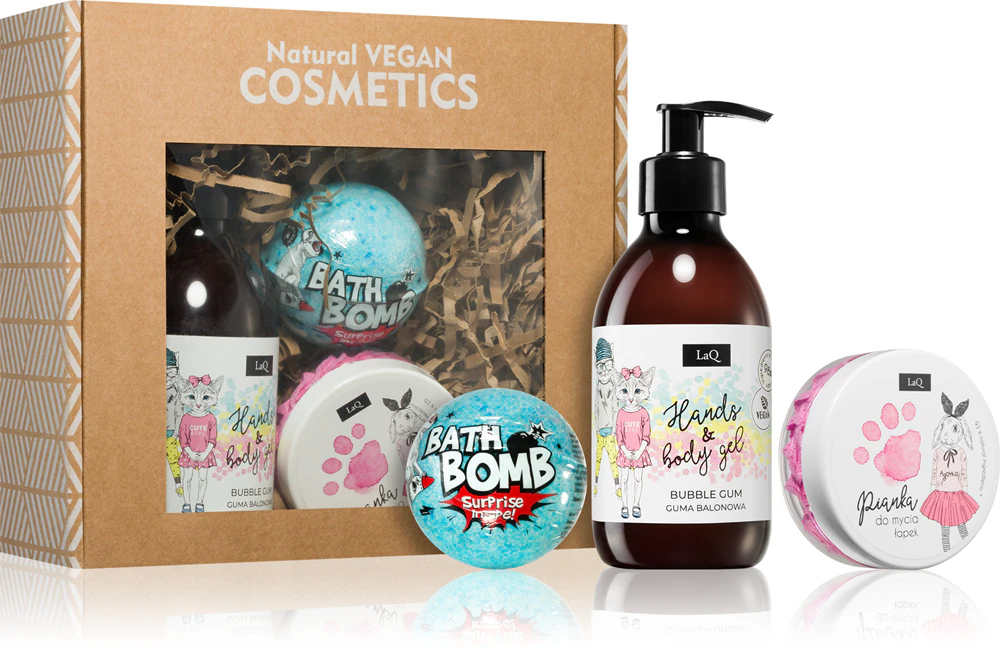 LaQ Bubble Gum Christmas Gift Set (for the bathroom)