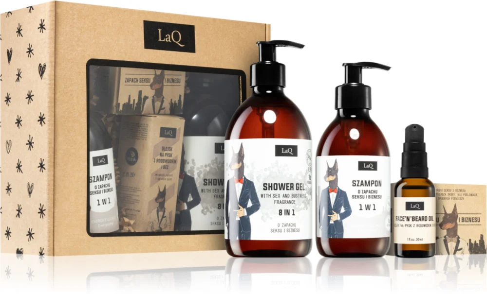 LaQ Doberman gift set (for the perfect look) for men