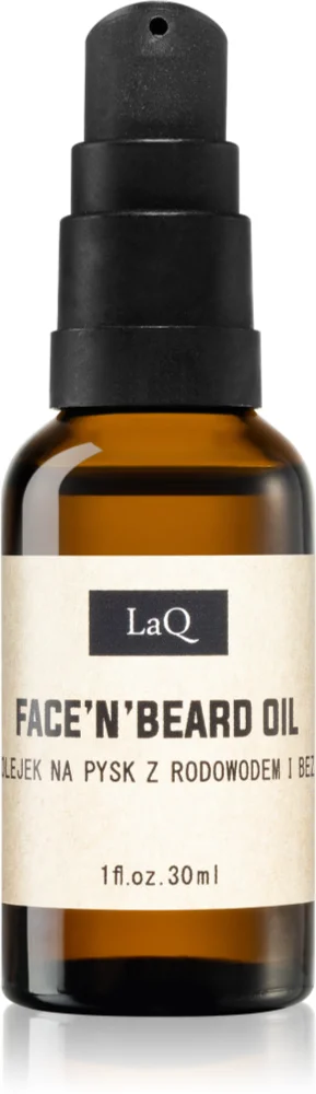 LaQ Doberman nourishing oil for face and beard