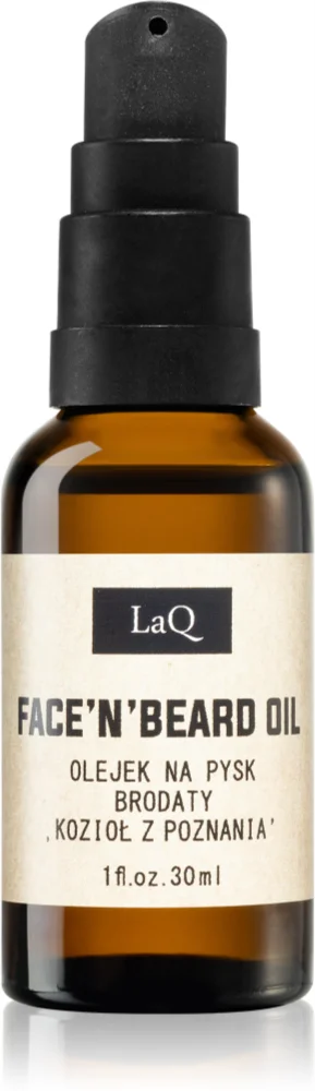 LaQ Goat From Poznaň nourishing oil for face and beard