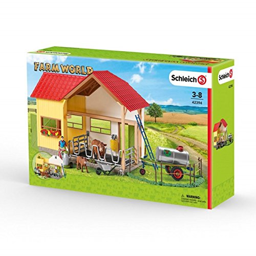 Schleich Large Farm With Animals And Accessories