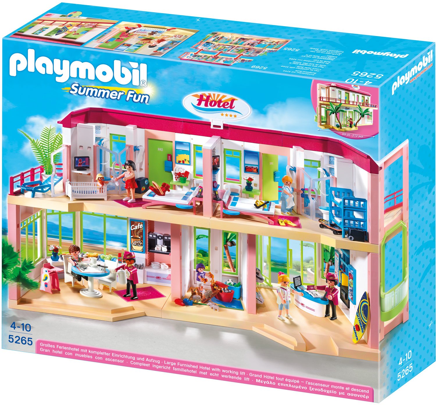 Playmobil Large Furnished Hotel