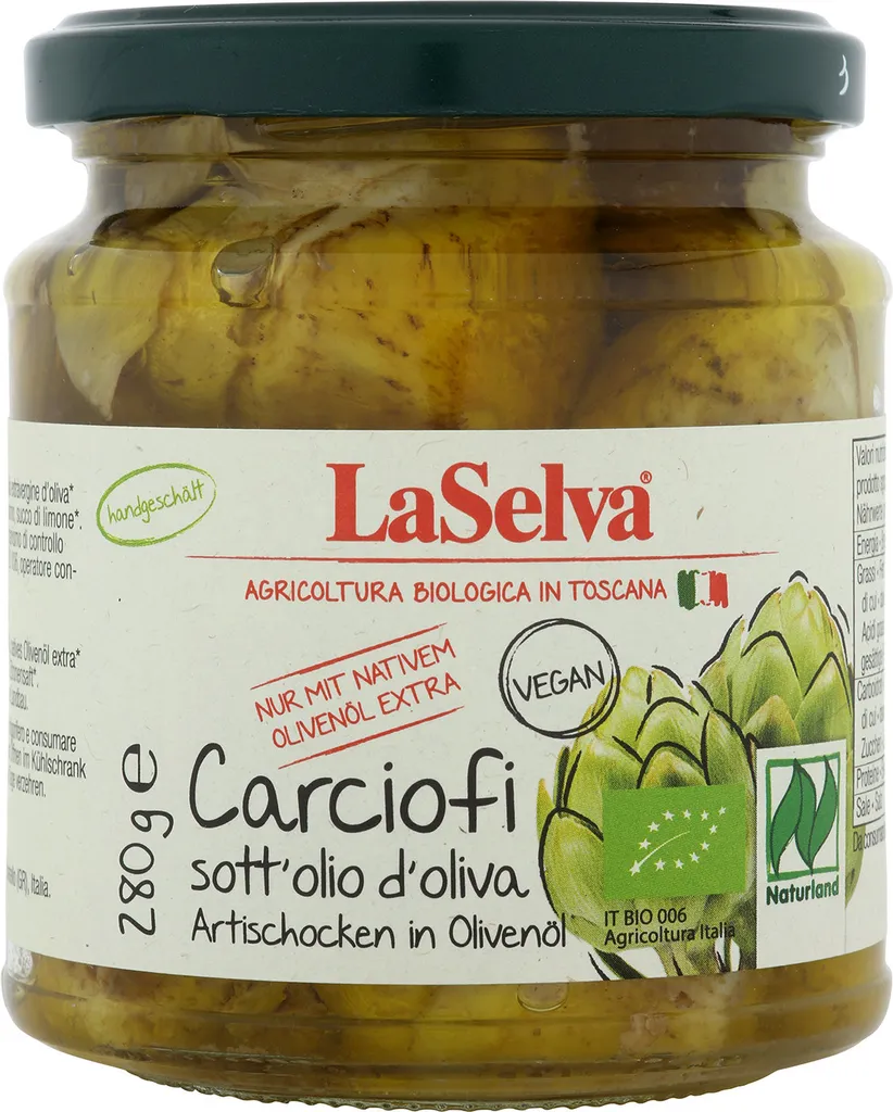 LaSelva Artichokes in Olive Oil -- 280g