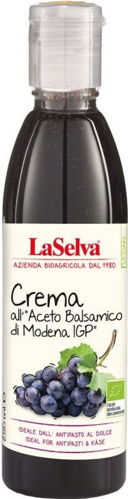 LaSelva cream with balsamic vinegar from Modena IGP -- 250ml x 6 - pack of 6 PU