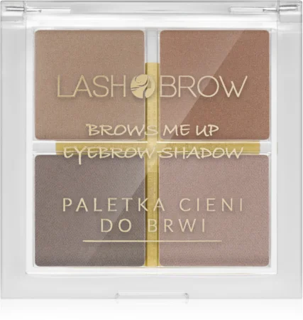Lash Brow Brows Me Up Palette Palette with powdery eyebrow shadows